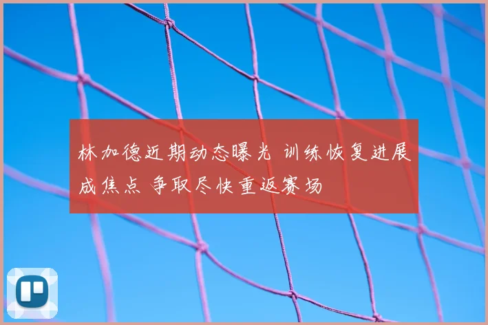 林加德近期动态曝光 训练恢复进展成焦点 争取尽快重返赛场